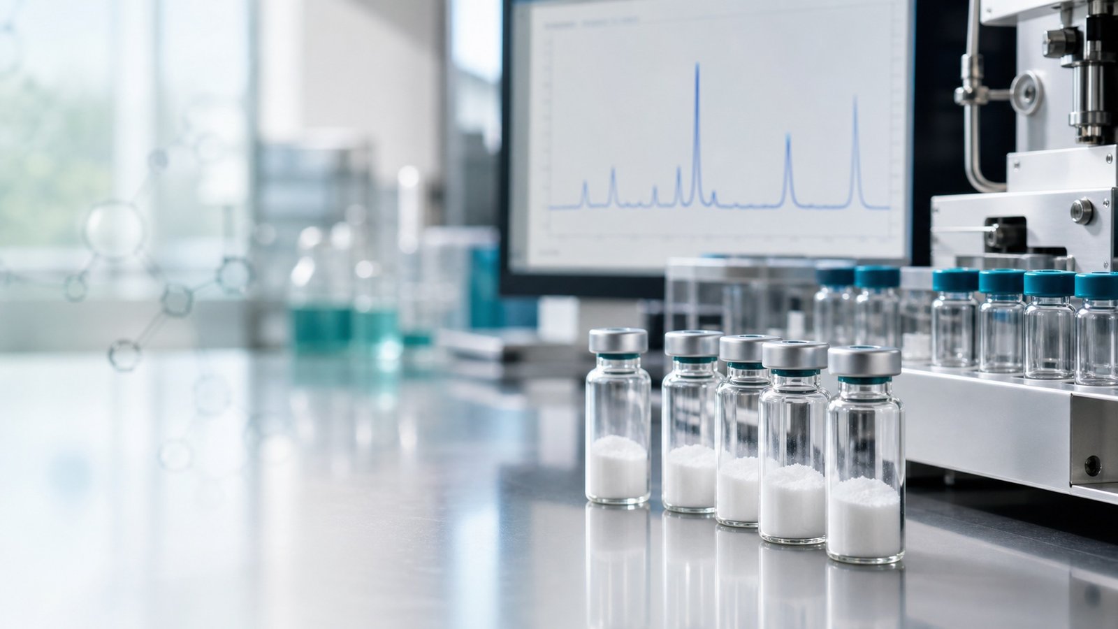 Sulan Peptide laboratory research environment